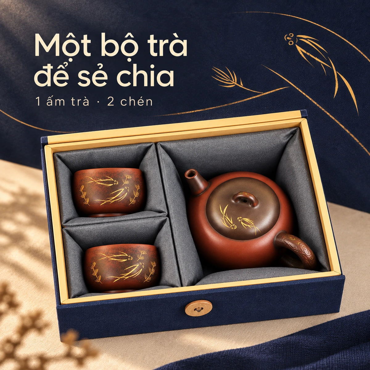 Bộ trà Nê Hưng · Cẩm Lý