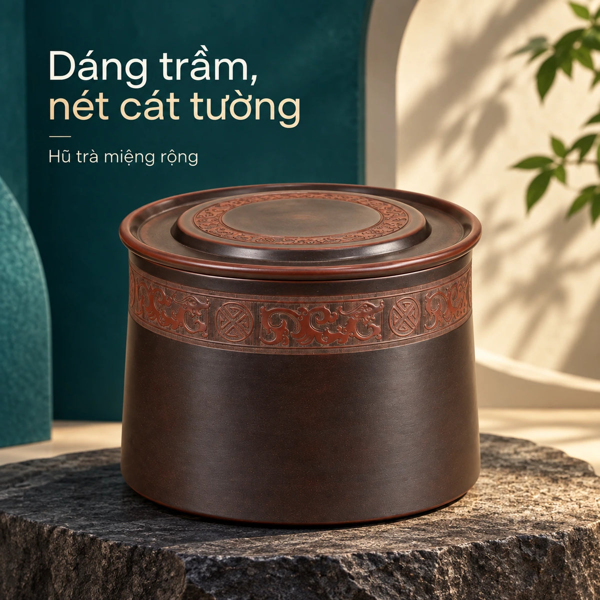 Hũ đựng trà · Thừa Thụy