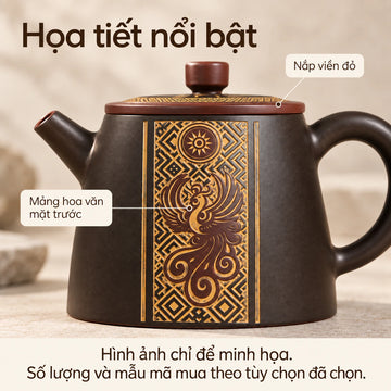Bộ trà Nê Hưng · Long Phụng Cát Tường