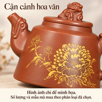 Bộ trà Nê Hưng · Gấm Hoa Rực Rỡ