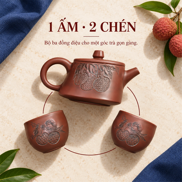 Bộ trà Nê Hưng · Hồng Lệ Chi