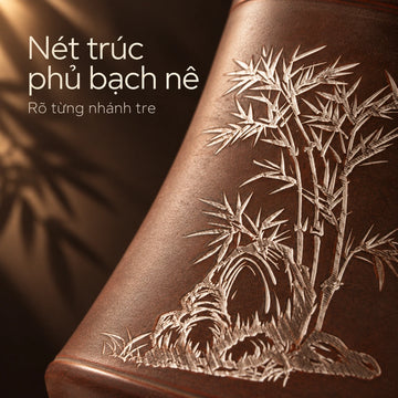 Hũ đựng trà · Trúc Vận