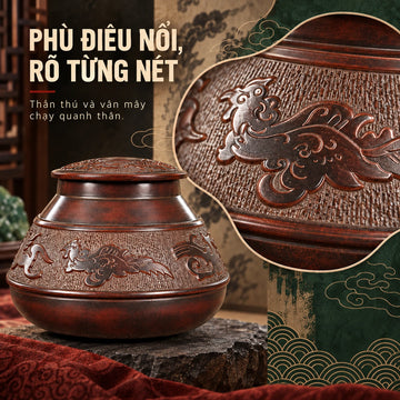 Hũ đựng trà · Thần Thú