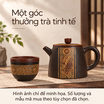 Bộ trà Nê Hưng · Long Phụng Cát Tường
