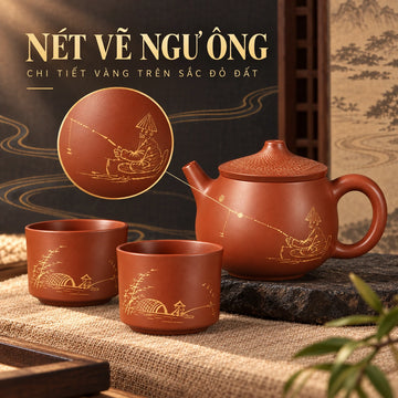 Bộ trà Nê Hưng · Ngư Ông