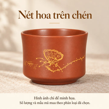 Bộ trà Nê Hưng · Gấm Hoa Rực Rỡ
