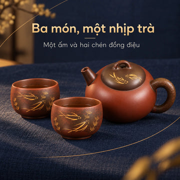 Bộ trà Nê Hưng · Cẩm Lý