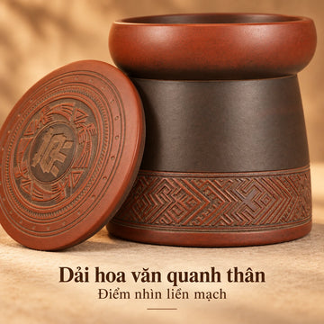 Hũ đựng trà · Ấn Tượng Trống Đồng 2.0