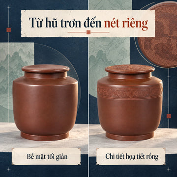 Hũ đựng trà · Long Đằng