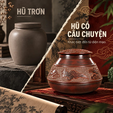 Hũ đựng trà · Thần Thú