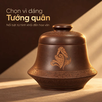 Hũ đựng trà · Đại Tướng Quân