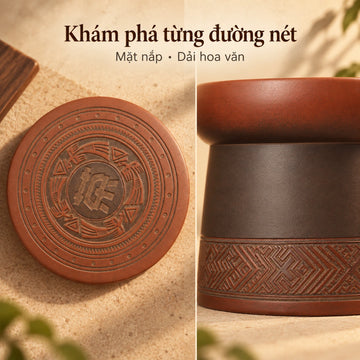 Hũ đựng trà · Ấn Tượng Trống Đồng 2.0