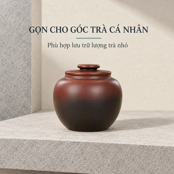 Hũ đựng trà · Đôn Tròn Nhỏ