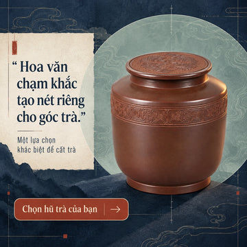 Hũ đựng trà · Long Đằng