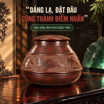 Hũ đựng trà · Thần Thú