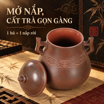 Hũ đựng trà · Ngưu Phúc