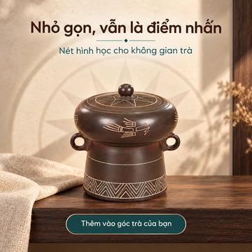 Hũ đựng trà · Trống Đồng Tú Cầu Nhỏ