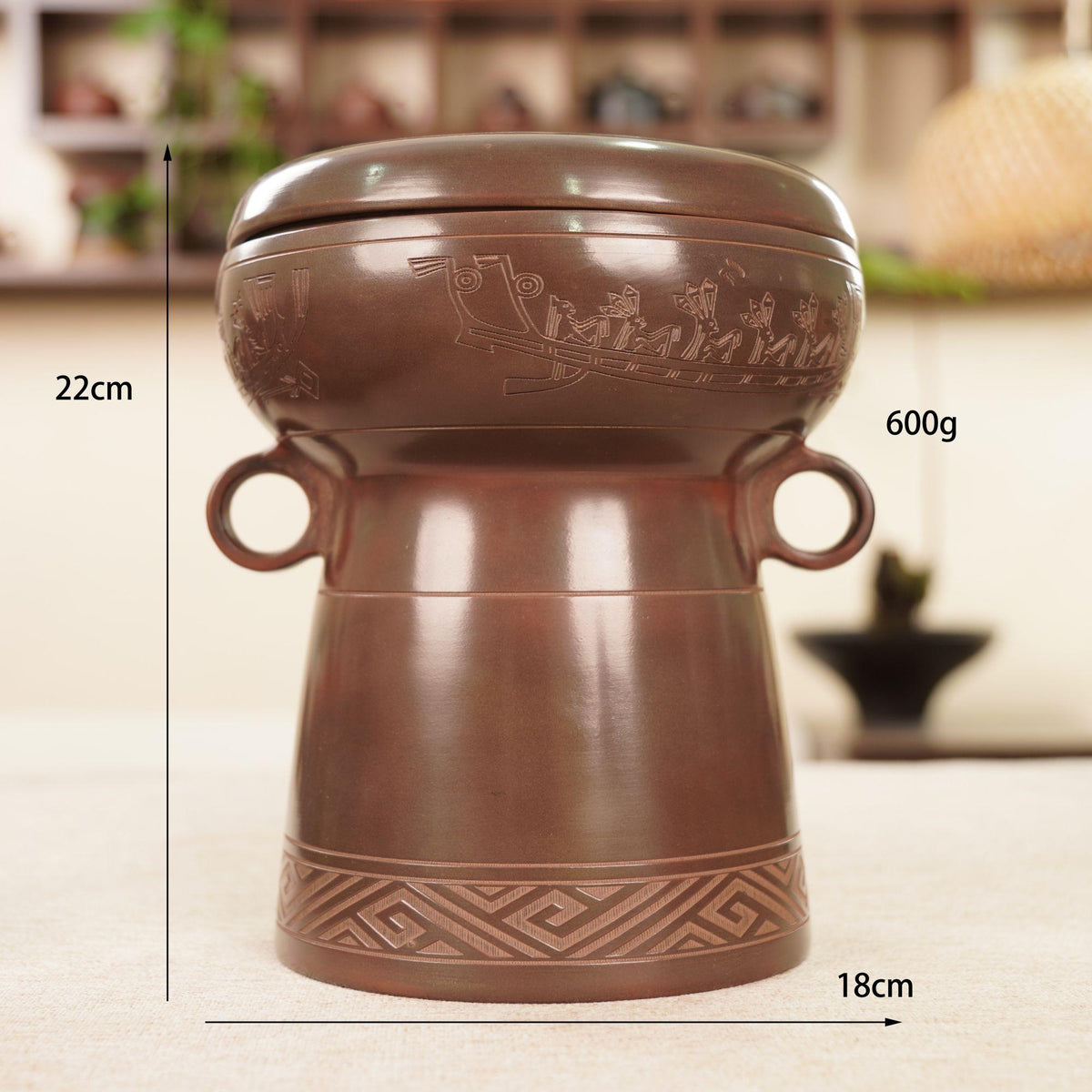 Hũ đựng trà · Long Chu
